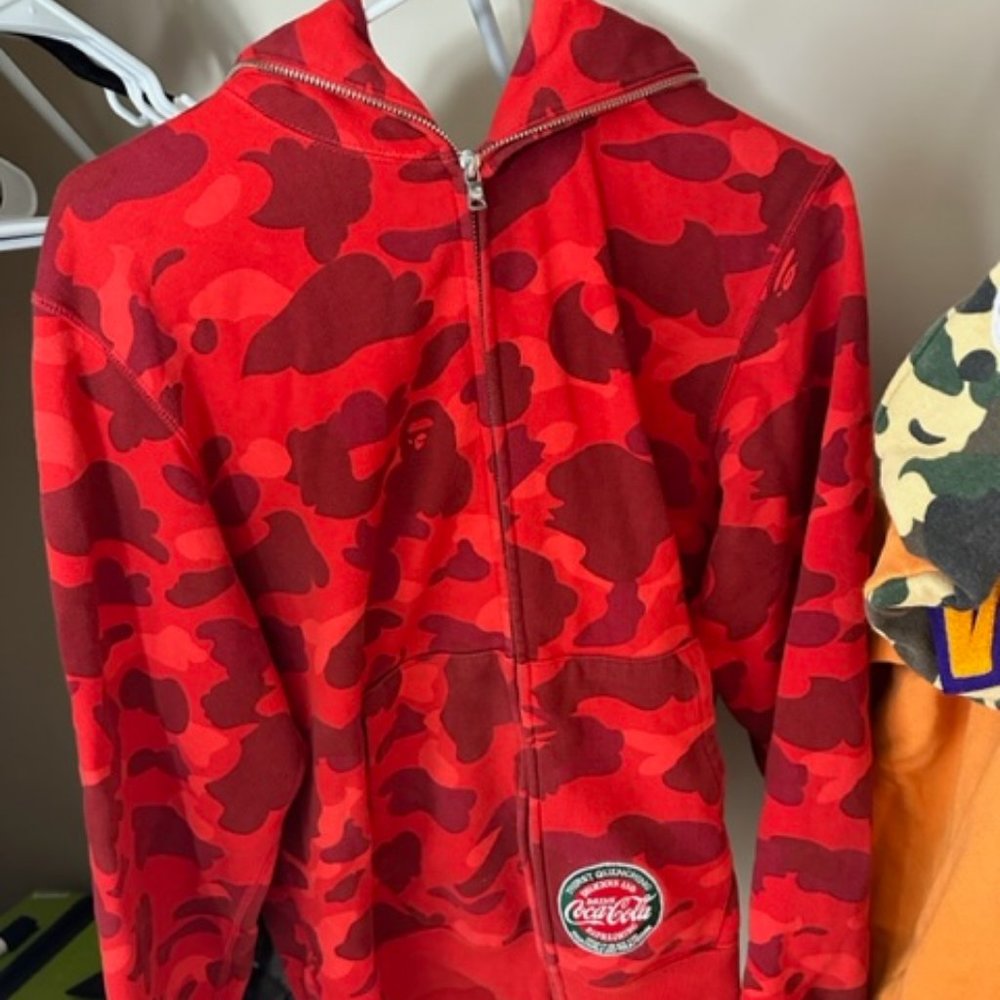 🆂🅾🅻🅳  Bape X Coco Coke Collaboration Hoodie